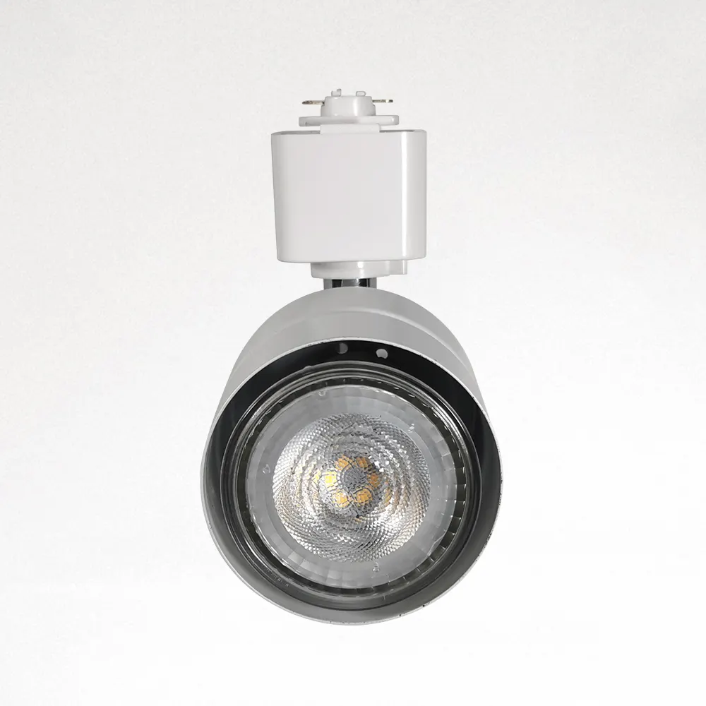 Adjustable Aluminum Track Spotlight Housing GU10/MR16