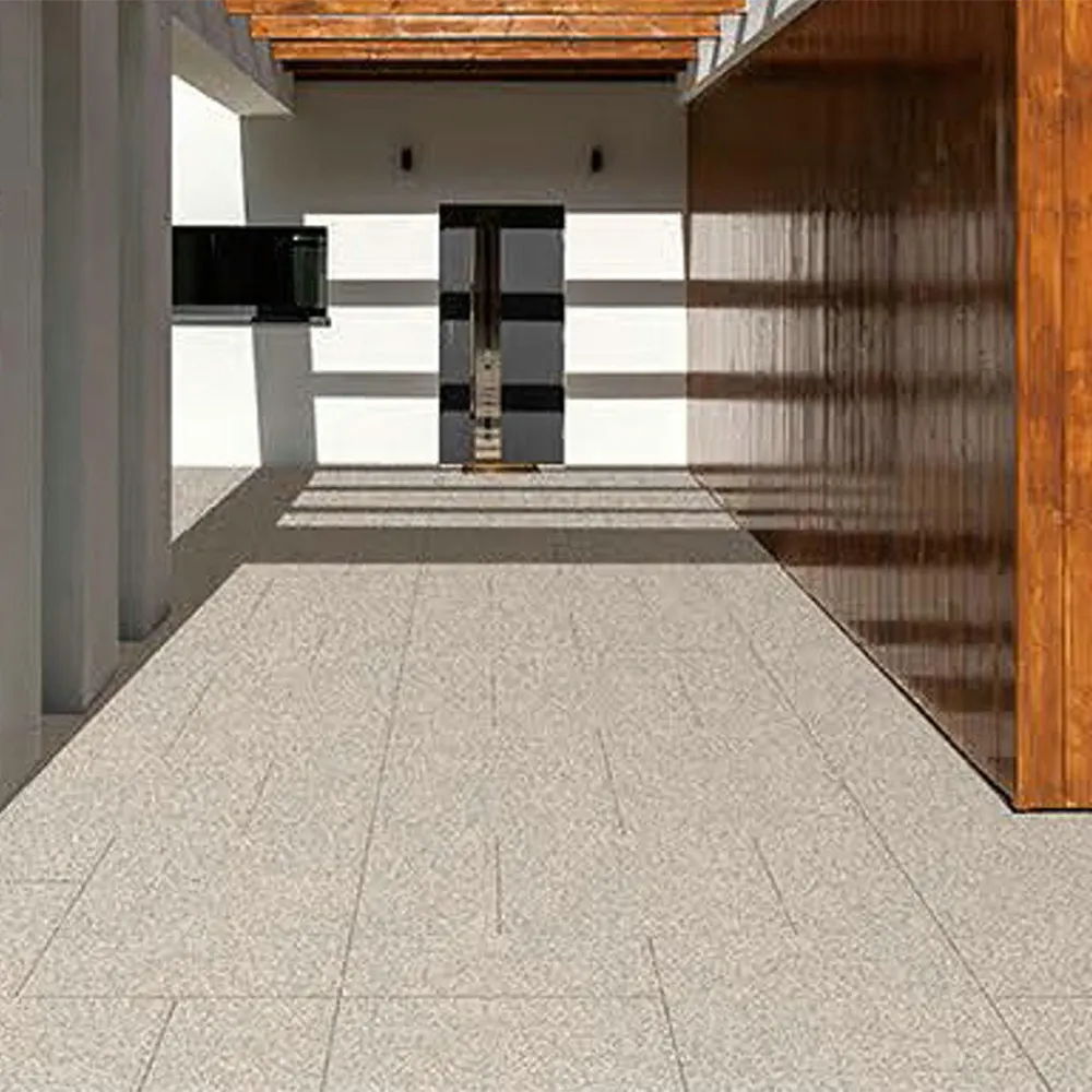Non-Slip Stone-Look Porcelain Outdoor Tile 600x600x20mm