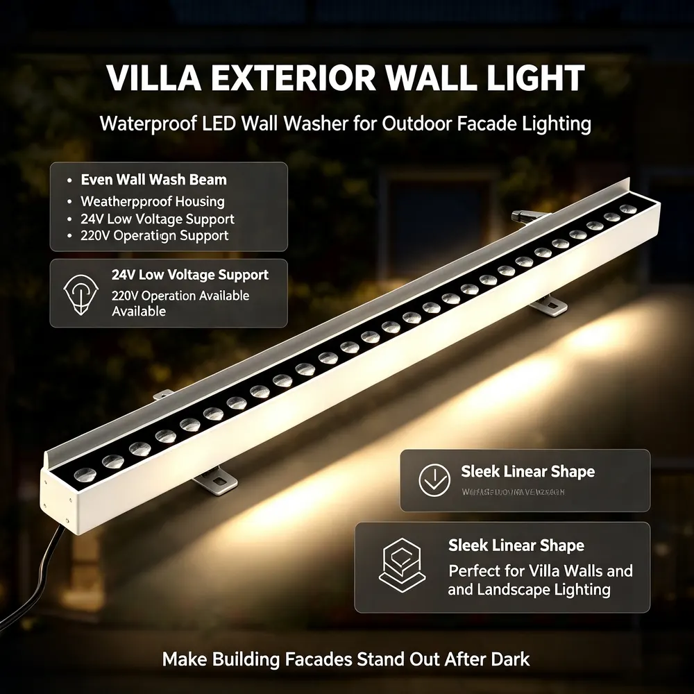 Aluminum LED Grille Spotlight 18-400W 24V