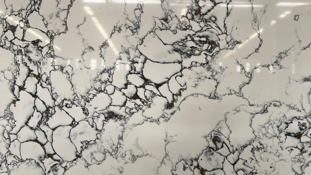 White Engineered Quartz Slab 3200x1600mm