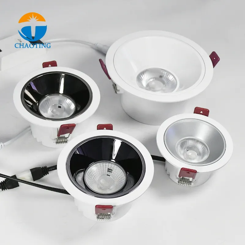 Anti-Glare Recessed Round COB LED Downlight 7-20W IP20