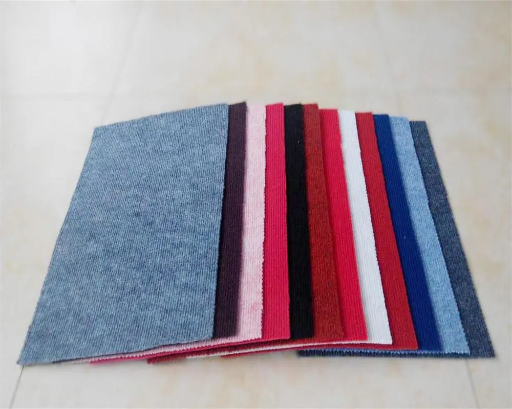 Nonwoven Ribbed Polyester Exhibition And Event Carpet