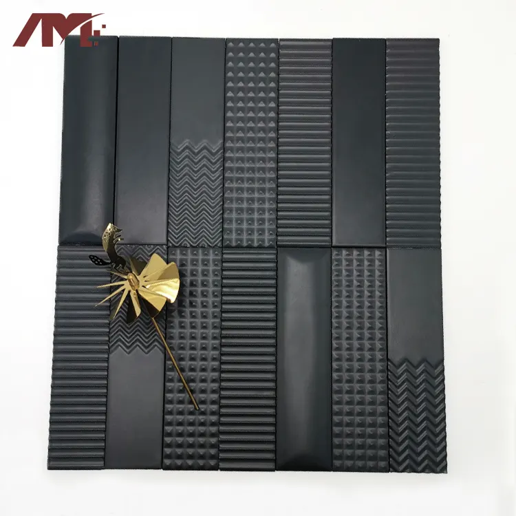 Non-Slip Matte Ceramic Wall Tile 50x200mm