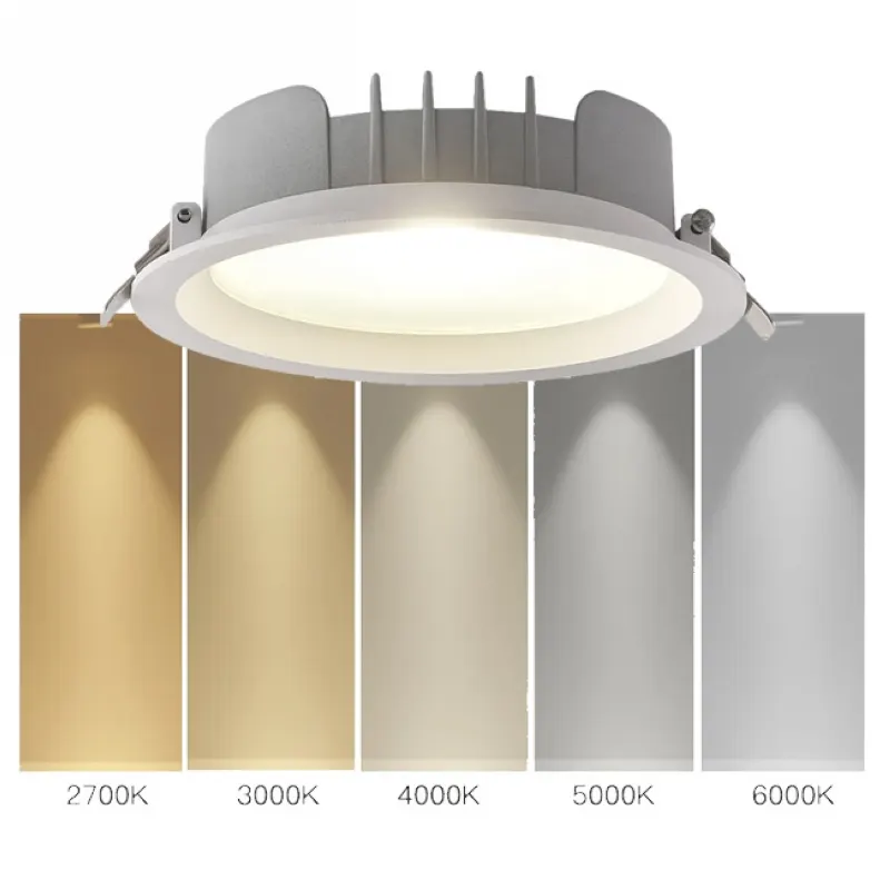 Zigbee Dimmable Recessed COB LED Downlight 8-40W 6in