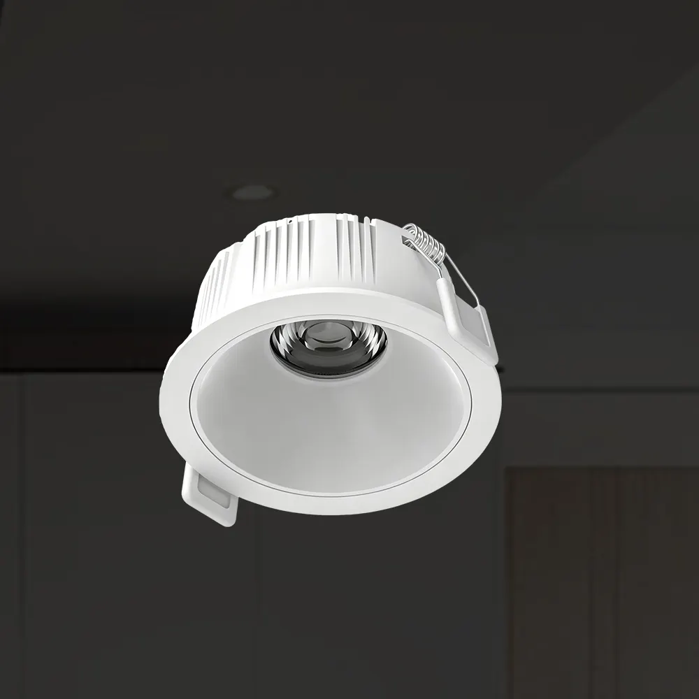 Anti-Glare Recessed Aluminum COB LED Downlight 10-40W