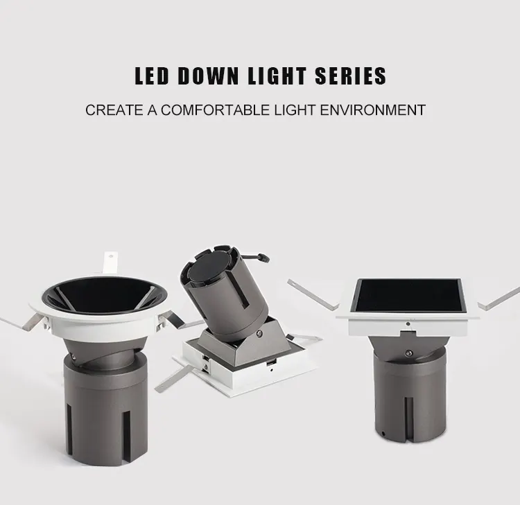 Adjustable Smart Dimmable Recessed LED Downlight 12-40W 2700K/6500K