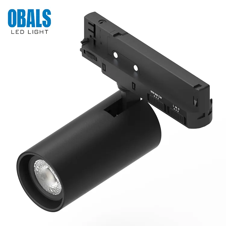 Surface-Mounted Aluminum COB LED Track Spotlight 20-40W
