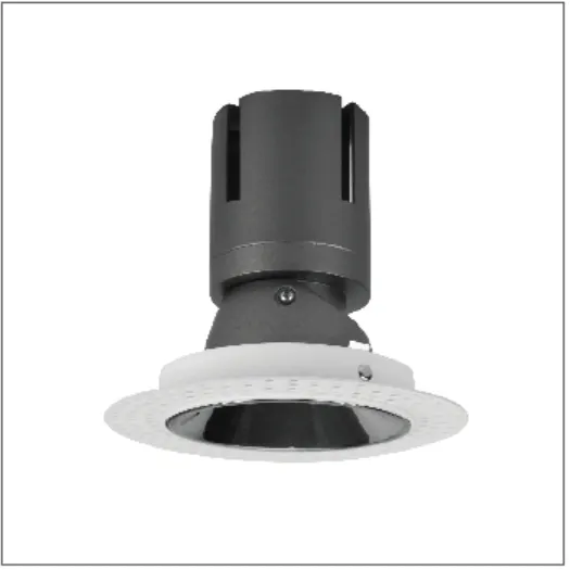 Trimless Aluminum LED Downlight 9-40W