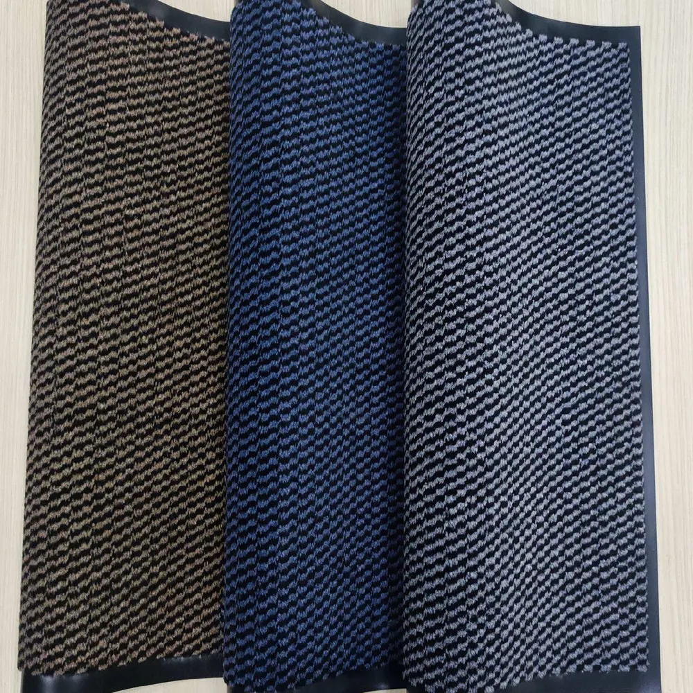 Cut-Pile Rubber Entrance Door Mat With PVC Backing