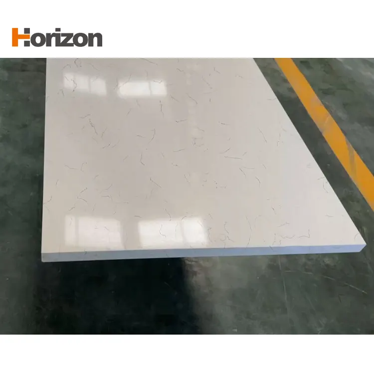 White Engineered Quartz Slab 3200x1600mm