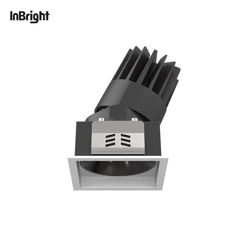 Dimmable Recessed Square LED Downlight 8-25W