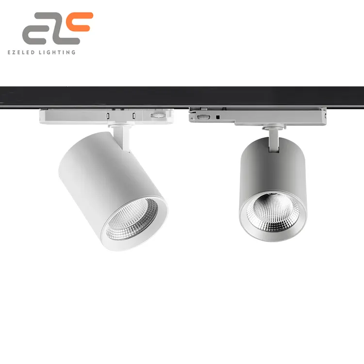 Adjustable Aluminum COB LED Track Spotlight 30-45W