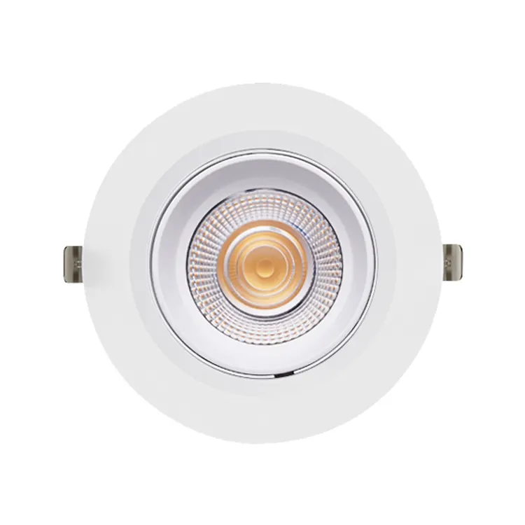 Adjustable Recessed Round COB LED Downlight 20-50W