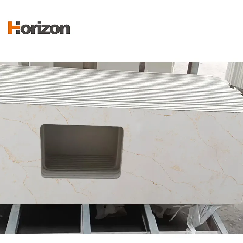 Calacatta Engineered Quartz Slab 3200x1600mm