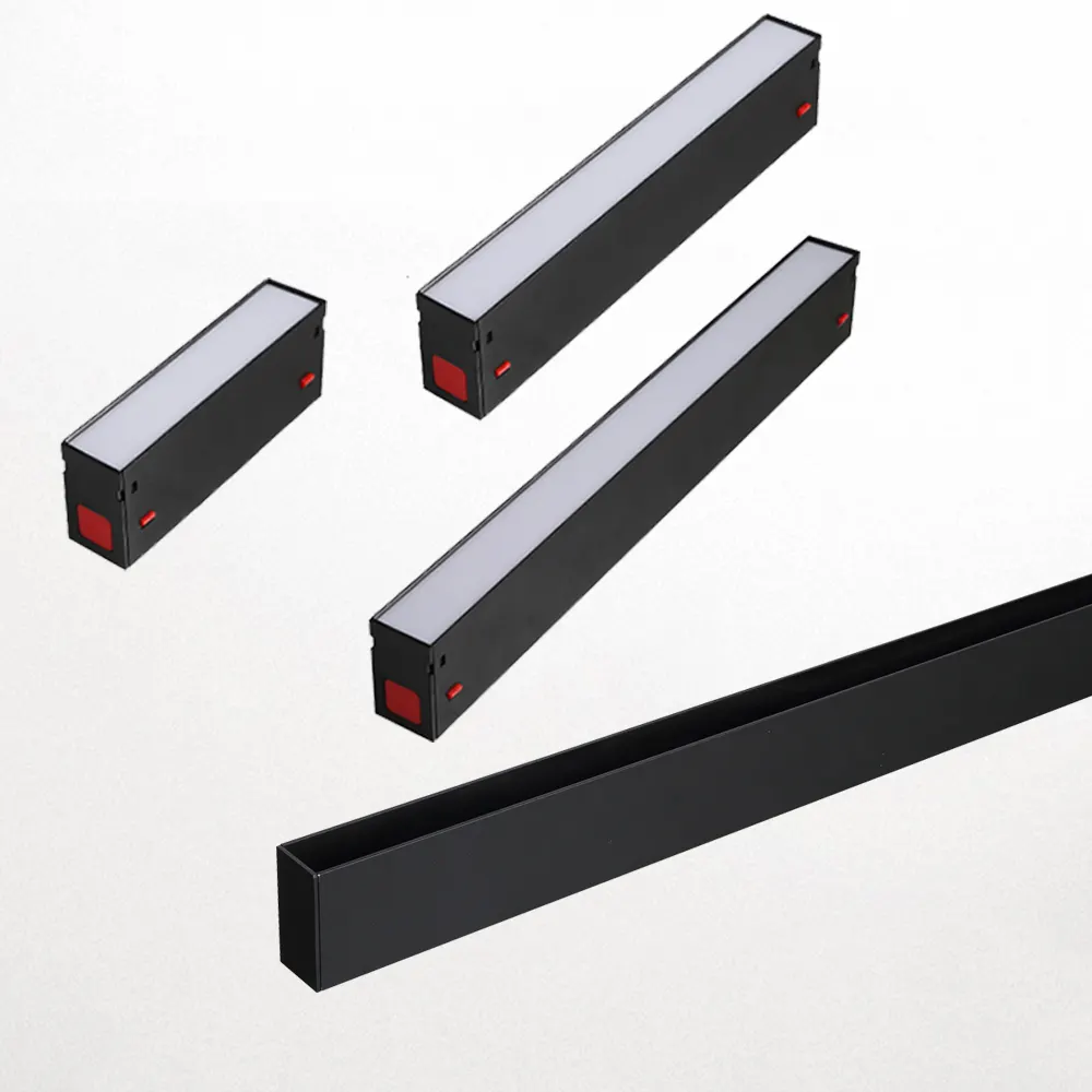 Aluminum Magnetic LED Track Lighting System 10-30W 220V product sample