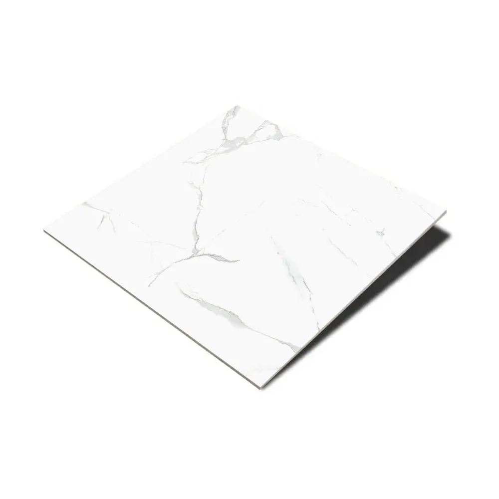 Stone-Look Polished Porcelain Floor Tile 600x600mm