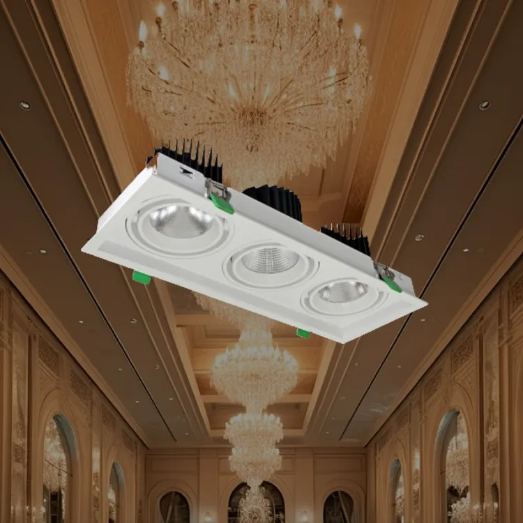 Adjustable Recessed Square LED Downlight