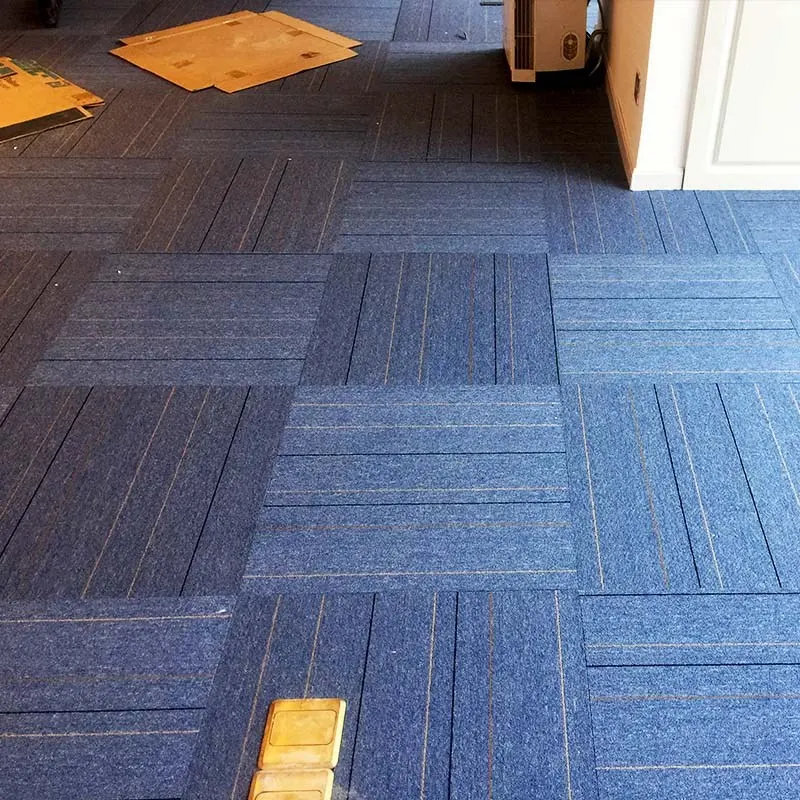 Polypropylene Floor Carpet 50x50cm With PVC Backing