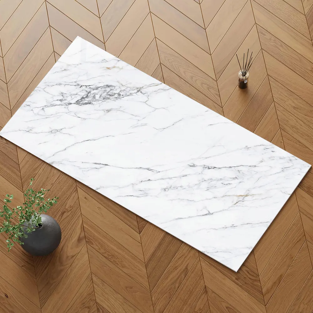 Stone-Look Polished Porcelain Wall Tile 750x1500mm