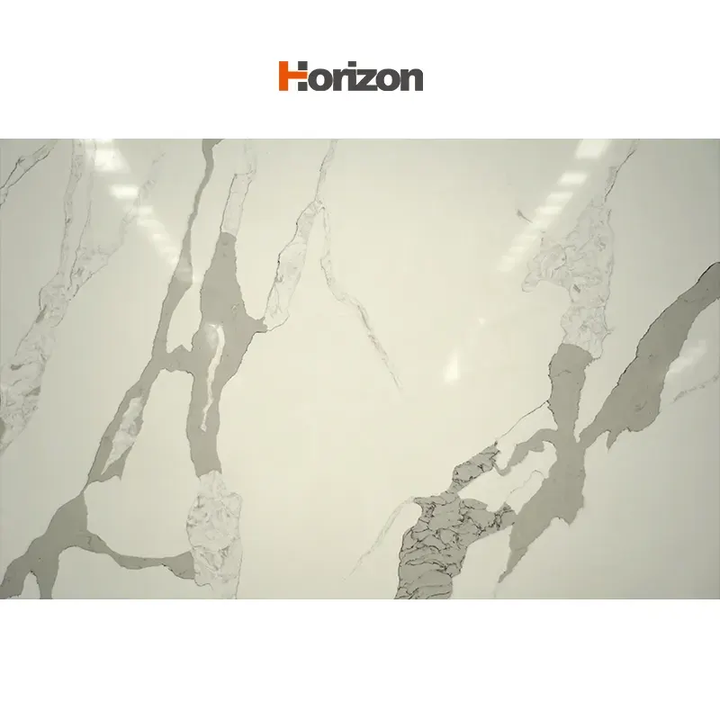 White Engineered Quartz Slab 3200x1600mm