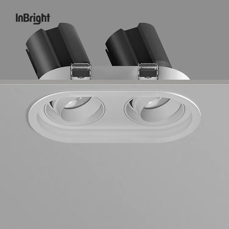 Adjustable Dimmable Recessed LED Downlight 7-35W
