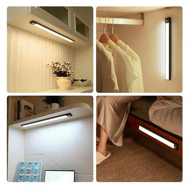 Rechargeable Dimmable Plastic LED Cabinet Light White 0.6-1.35W