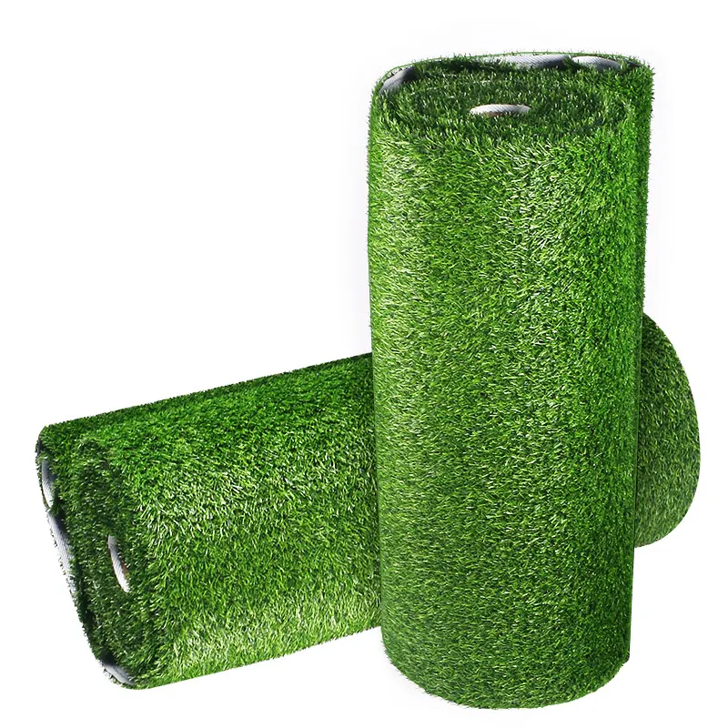 UV-Resistant Artificial Landscaping Grass 20-50mm Pile
