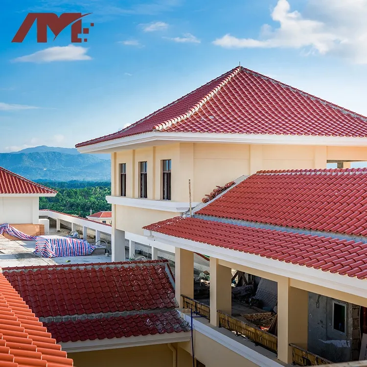 Stone-Coated Clay Roof Tile For Exterior Roofing
