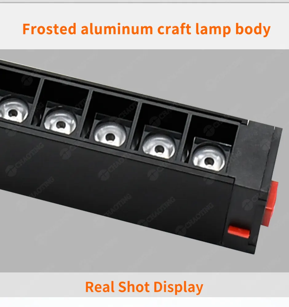 Smart Dimmable Aluminum Magnetic LED Track Spotlight 18W