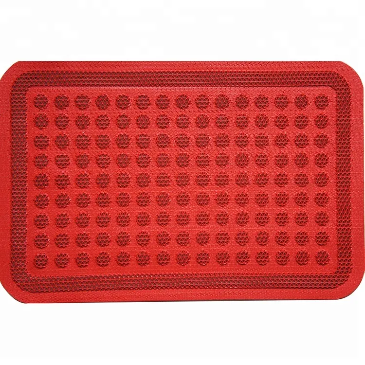 PVC Coil Floor Mat 12-16mm Thick With PVC Backing