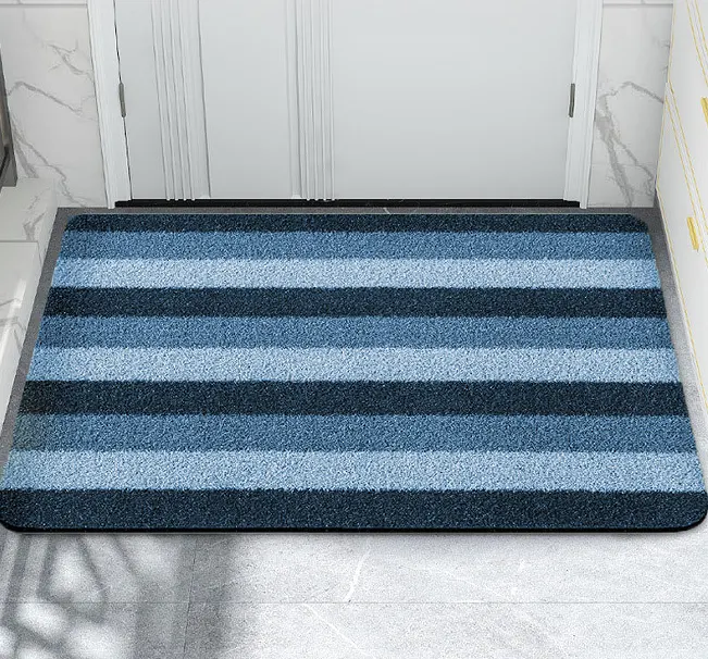 PVC Grass-Fiber Entrance Mat With PVC Backing