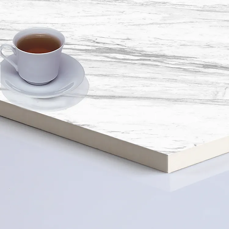 Marble-Look Polished Porcelain Wall And Floor Tile 600x600mm