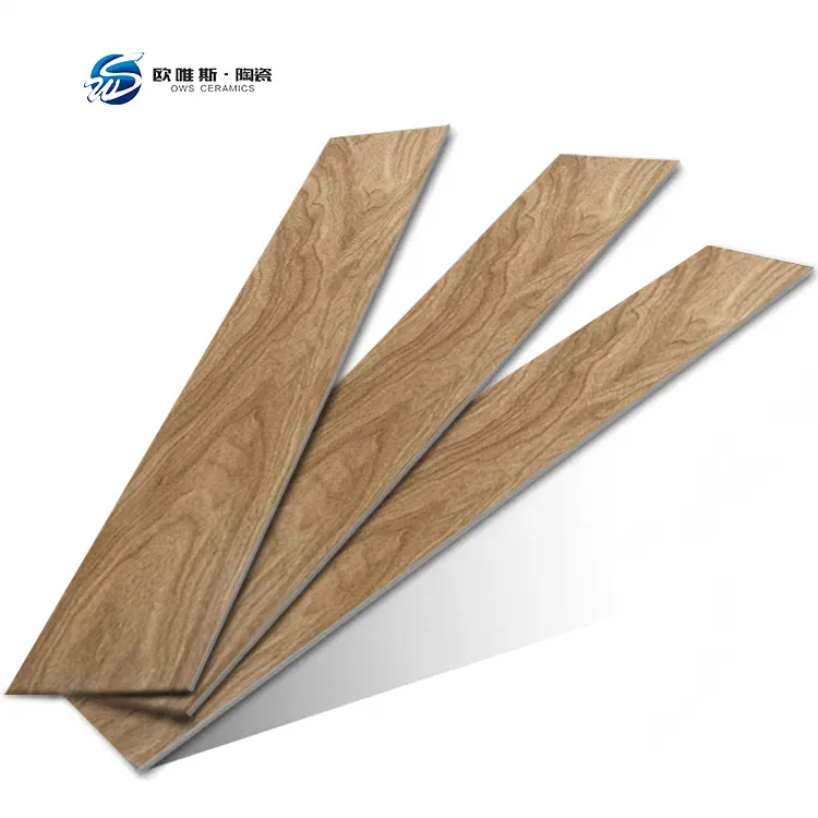 Non-Slip Wood-Look Ceramic Floor Tile 150x900mm