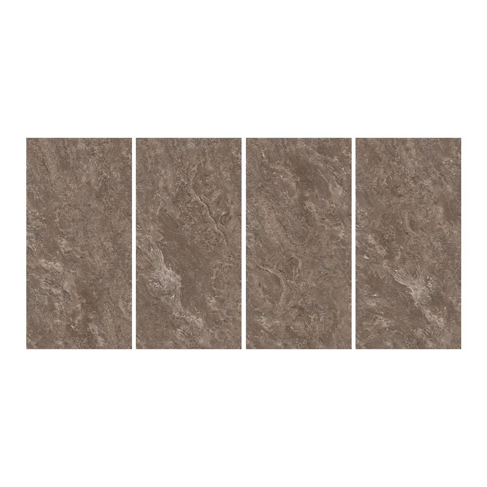 Stone-Look Polished Porcelain Floor Tile 750x1500mm