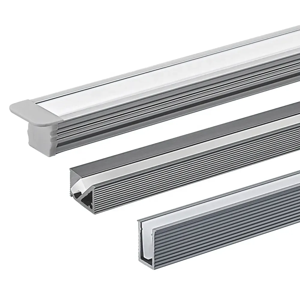 Slim Recessed Aluminum LED Cabinet Light 7W 12V