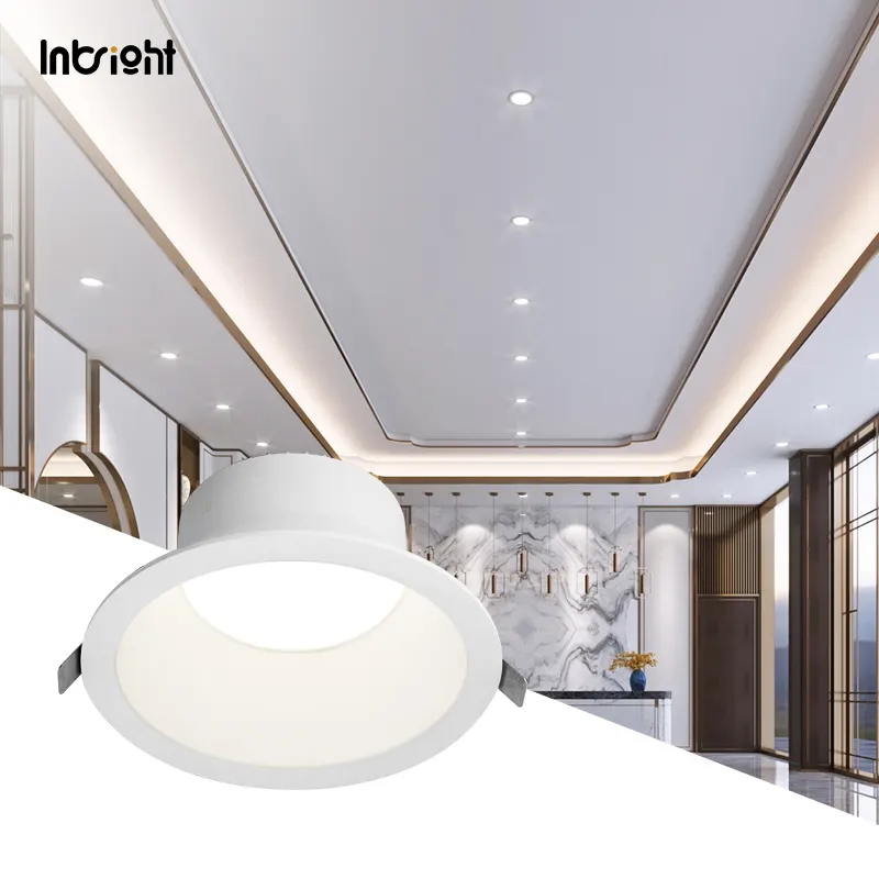 Anti-Glare Dimmable Recessed LED Downlight 15-35W IP65
