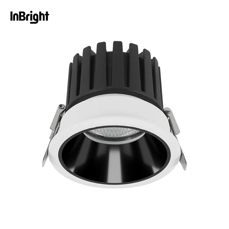 Dimmable Recessed Aluminum COB LED Downlight 8-25W IP65
