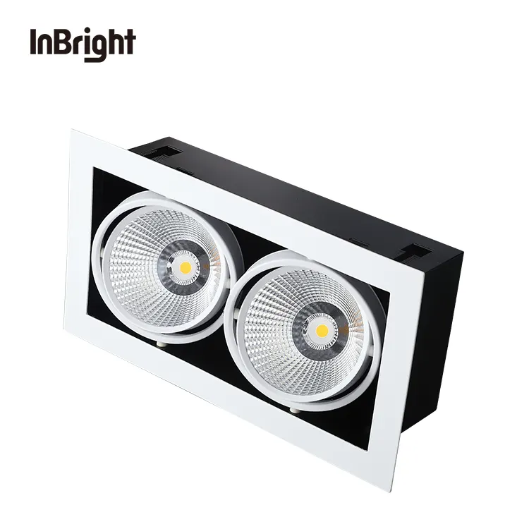 Adjustable Recessed Square LED Downlight 20W