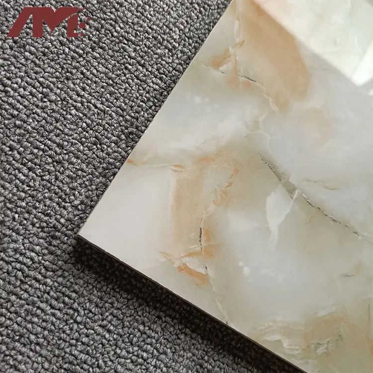 Marble-Look Porcelain Floor Tile 600x600mm