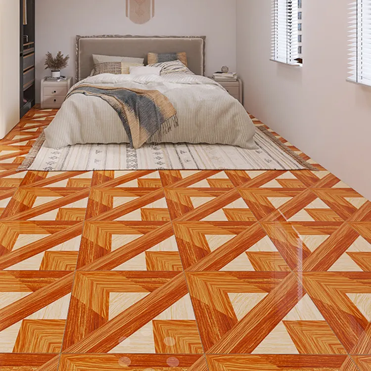 Wood-Look Porcelain Floor Tile 60x60cm