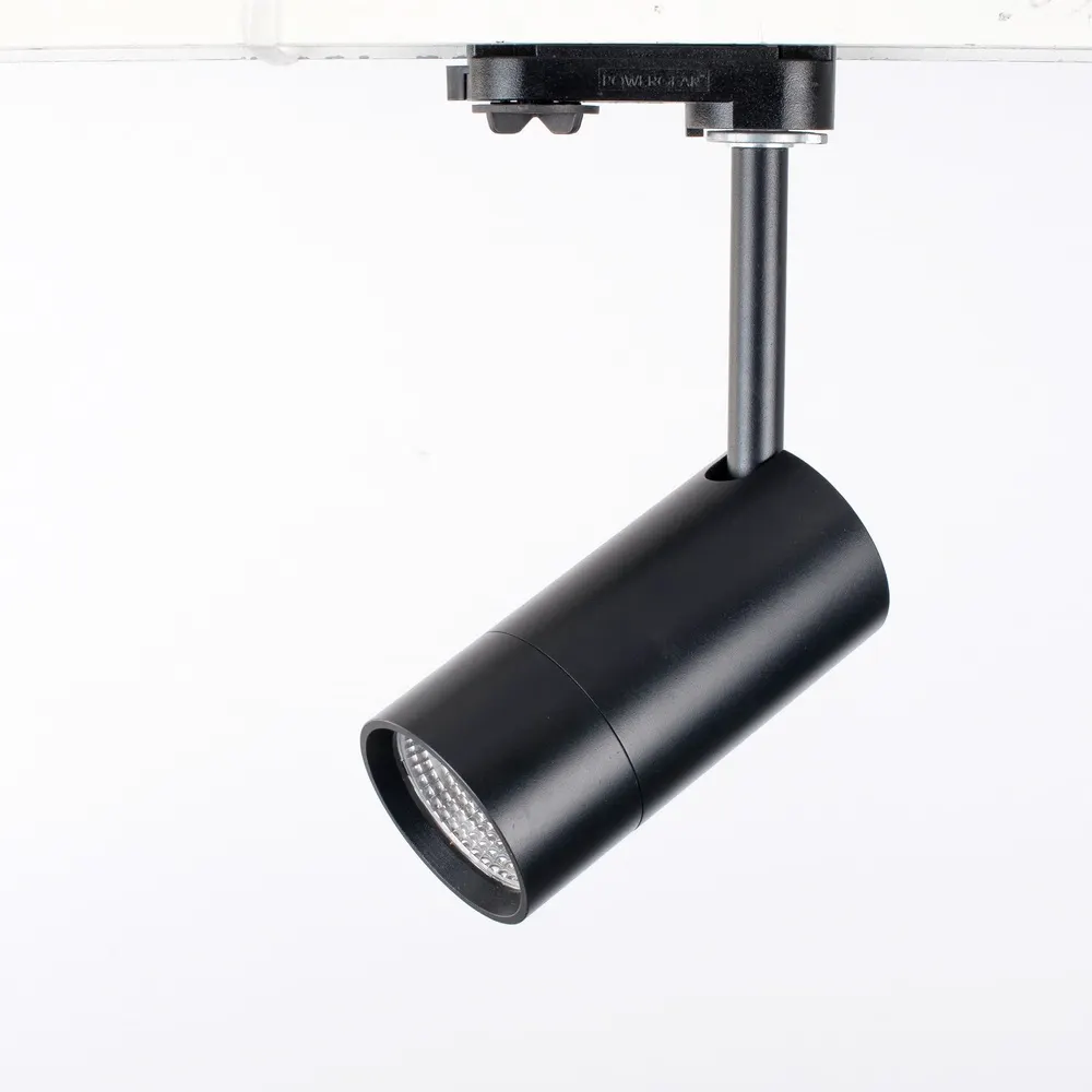 Aluminum COB LED Track Spotlight Black 20-35W