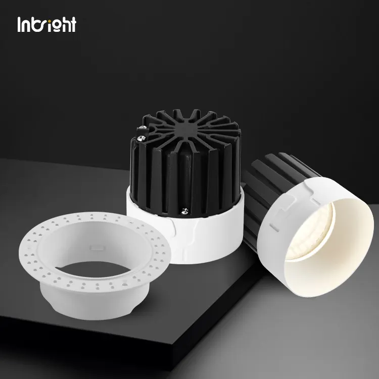 Trimless Dimmable Recessed COB LED Downlight 10-25W IP65 product sample