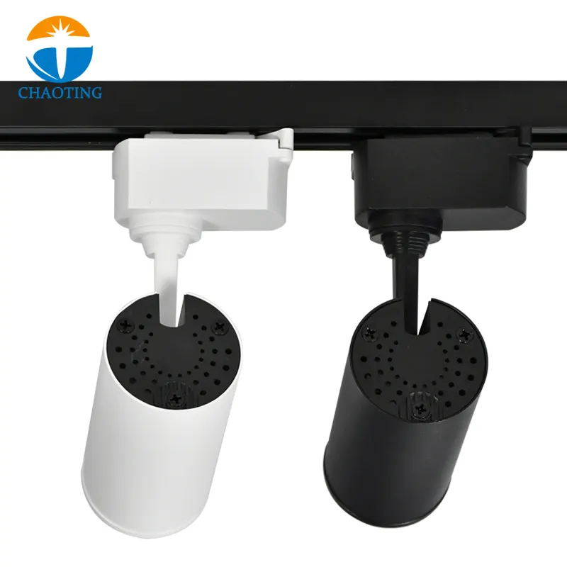 Surface-Mounted Aluminum COB LED Track Spotlight 10-35W