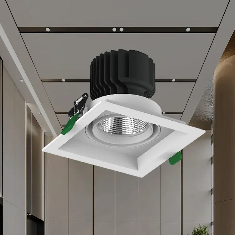 Adjustable Aluminum LED Ceiling Light 24-32W