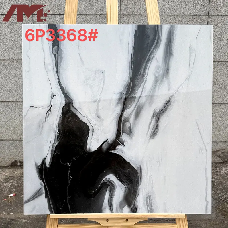 Wood-Look Polished Porcelain Wall And Floor Tile 600x600mm