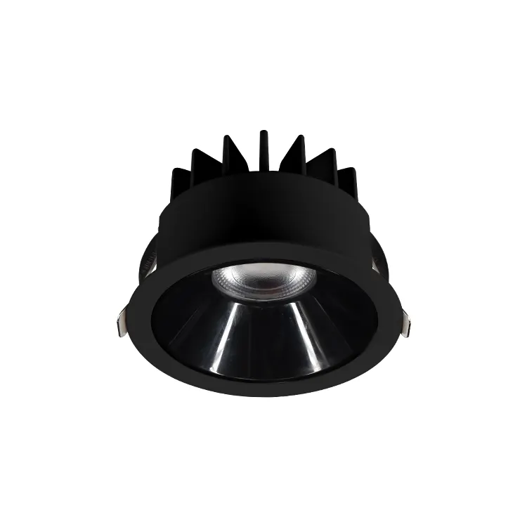 Recessed Aluminum COB LED Downlight Black/White 15-50W IP65