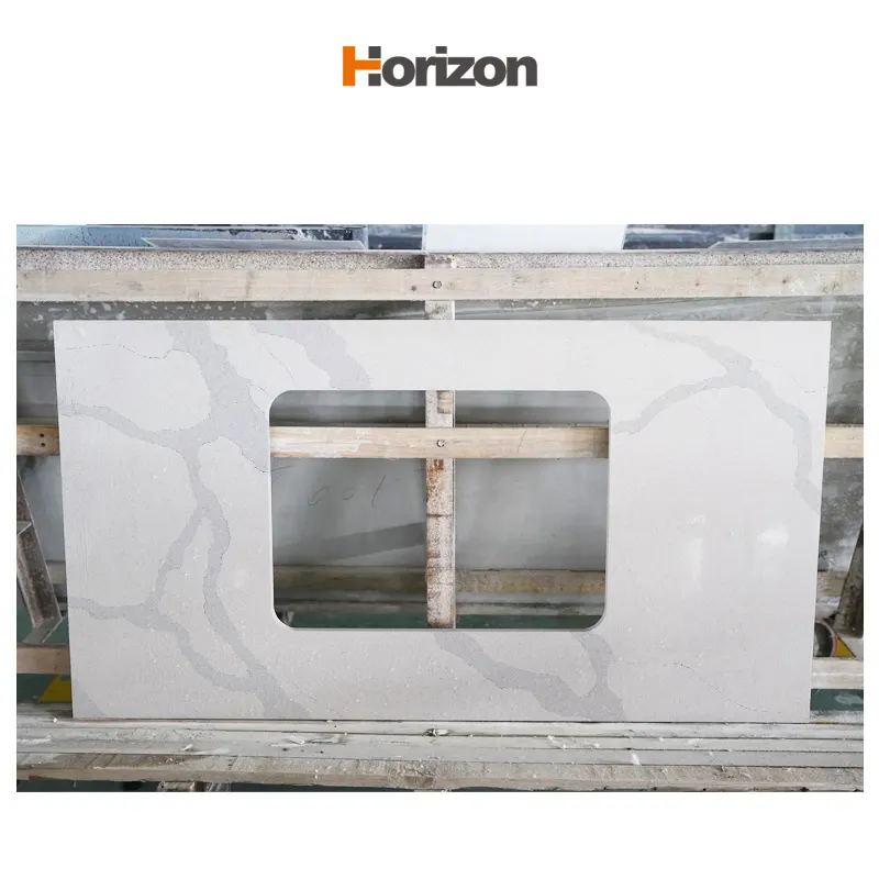 Calacatta Engineered Quartz Slab 3200x1600mm