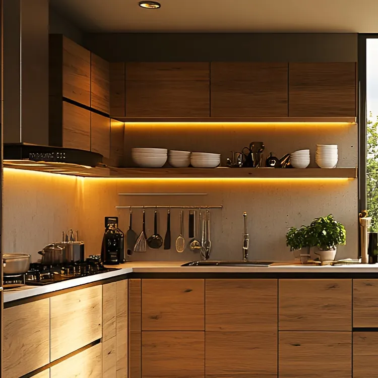 Recessed Aluminum LED Cabinet Light 6.2W