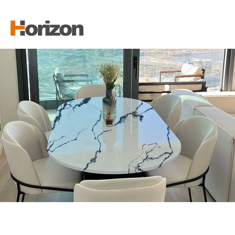 White Engineered Quartz Slab 3200x1600mm