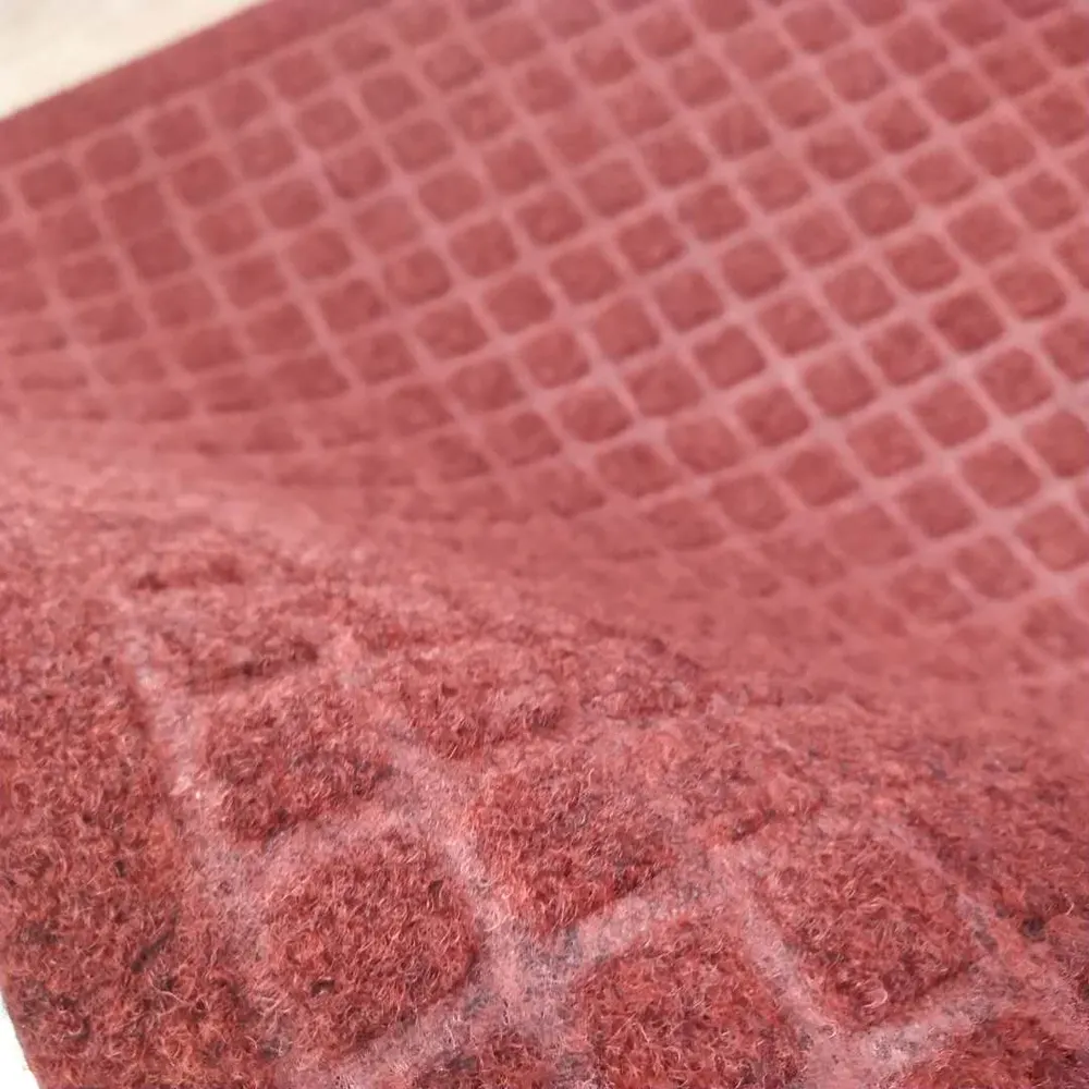 Non-Slip Polyester Entrance Door Mat 4-8mm Thick